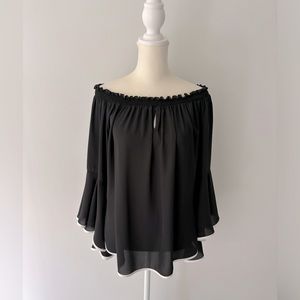 Joseph Ribkoff Off the Shoulder Blouse